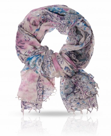 Палантин Женский W-JEWELS/WHITE